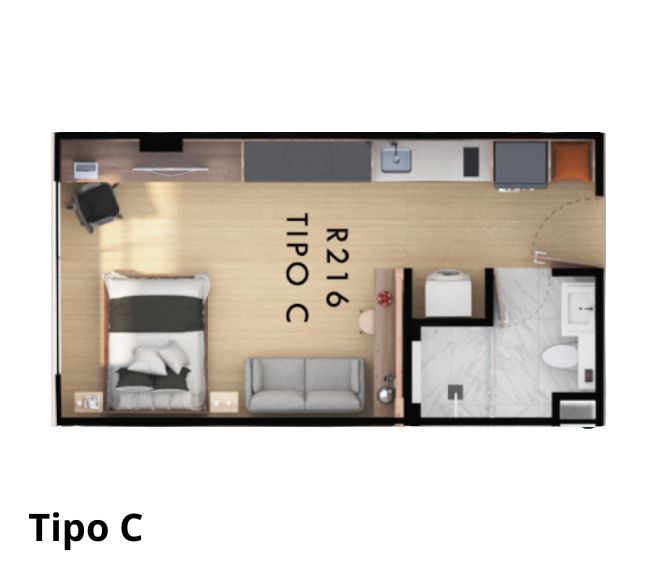 Apartamento Monoambiente